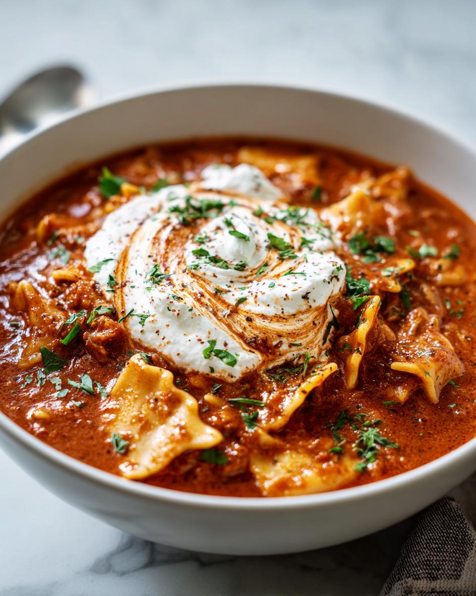 creamy lasagna soup - Other 3