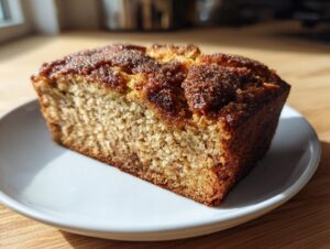snickerdoodle banana bread - Featured