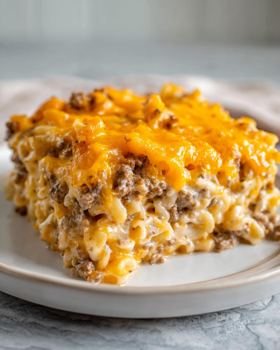 sour cream beef noodle casserole - Other 3