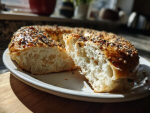 sourdough discard bagels - Featured