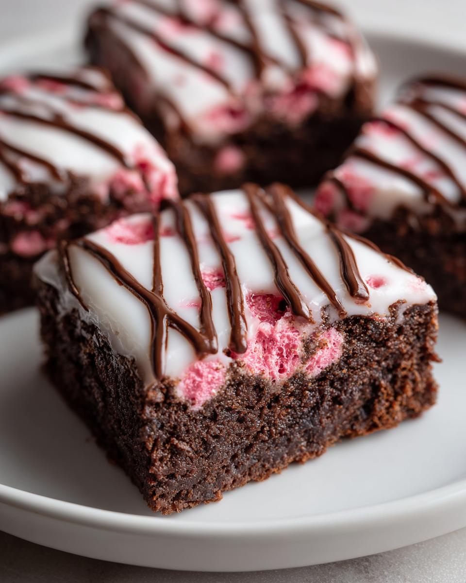 strawberry brownies - Other 1