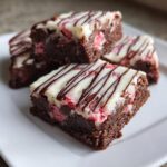 strawberry brownies - Tasty